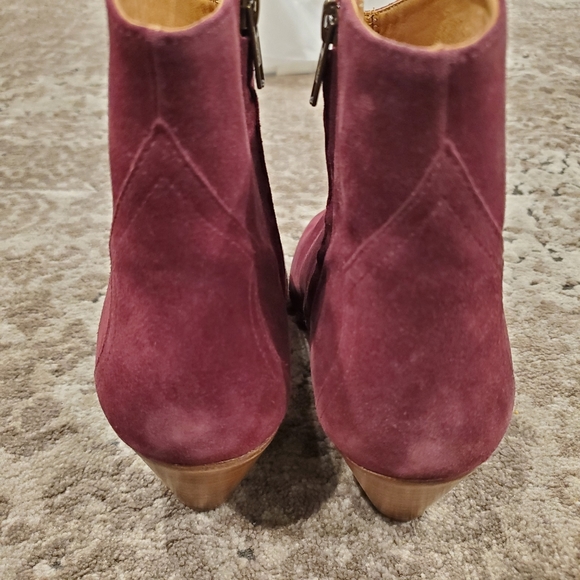Isabel Marant Dacken Suede Ankle Boots Size 38 - Picture 6 of 8